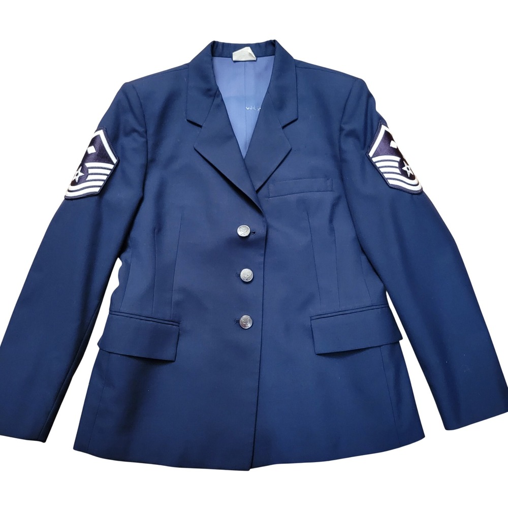 DSCP 12WR Air Force Blue Military Dress Uniform Coat Blazer Dress Blues Formal